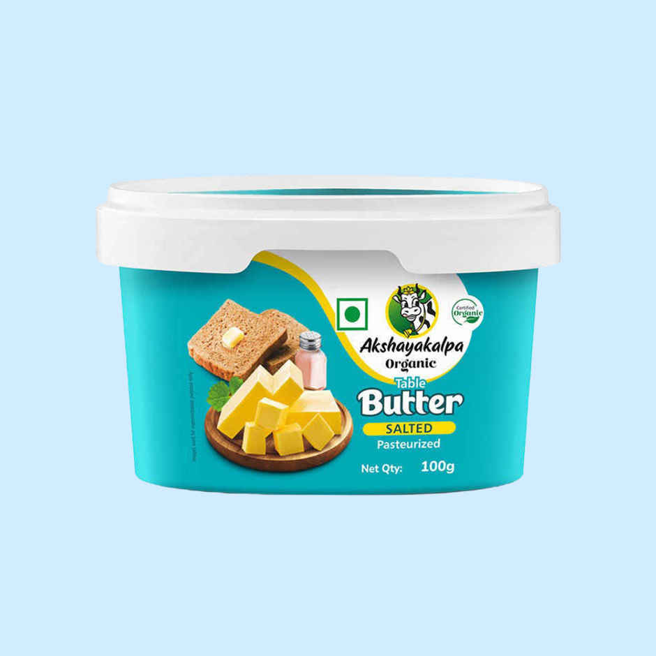 Akshayakalpa Organic Salted Table Butter