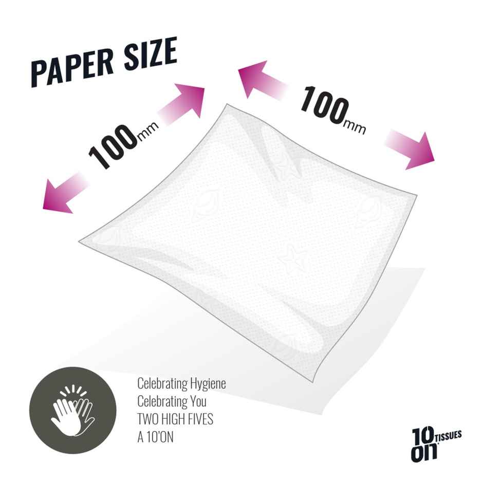 10On Lite Extra Soft Toilet Rolls | Pack of 12 | 150 Pulls Each | 3 Ply