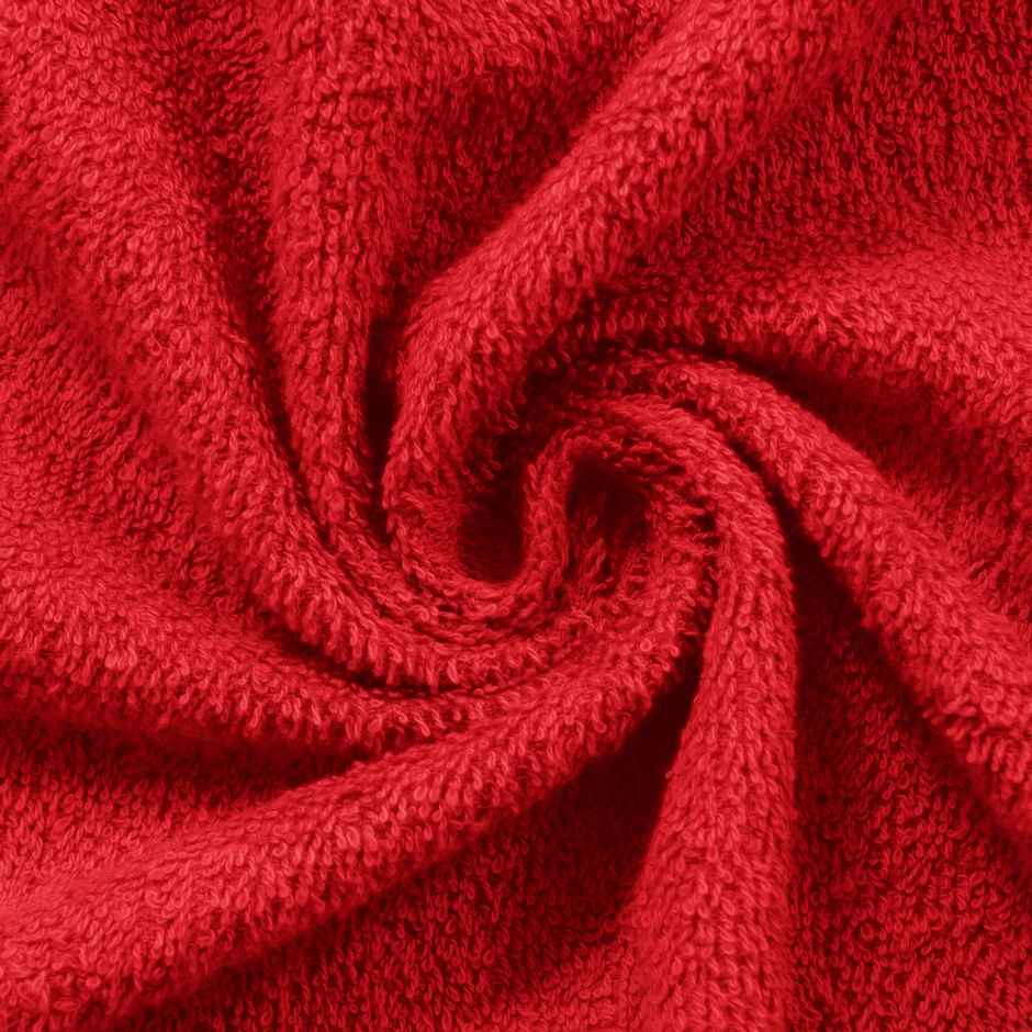 Story@Home 100% Cotton 450 1 Piece Bath Towel Wine Red Solid