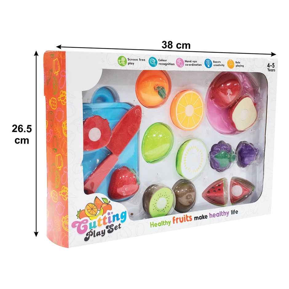 Itoys Cut Fruit Box(Colour May Vary)