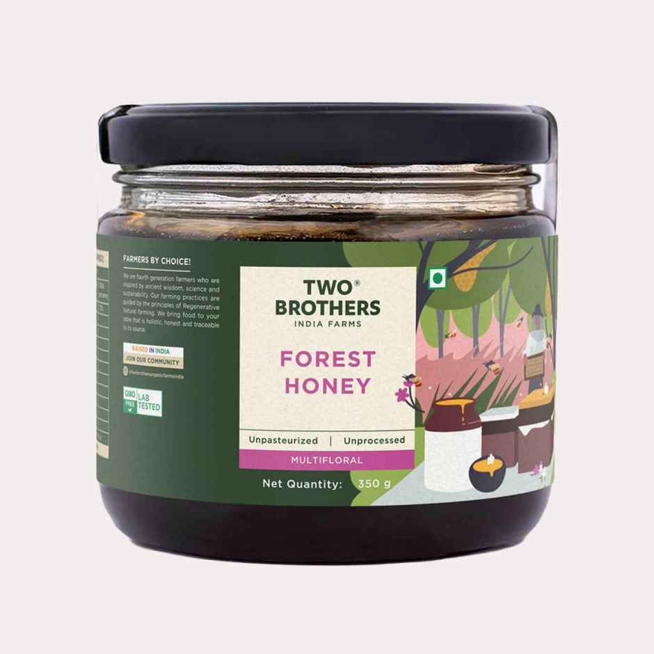 Two Brothers Multifloral Forest Honey Unpasteurized Raw Honey