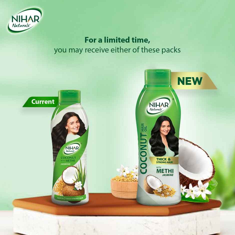 Nihar Naturals Hair Oil Jasmine Fragrance