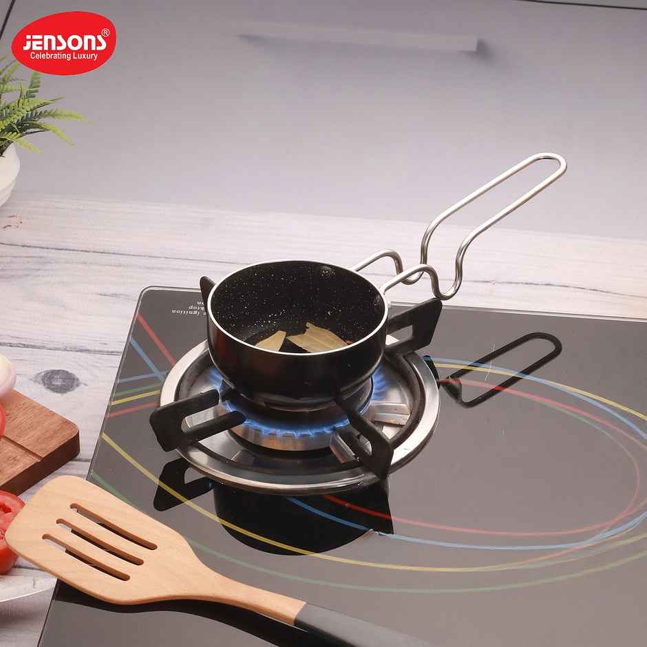 Jensons Cuisine Non Stick | Non - Induction Tadka Pan 11 cm
