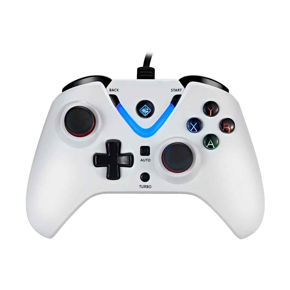 Cosmic Byte Ares Wired Controller For Pc (White)