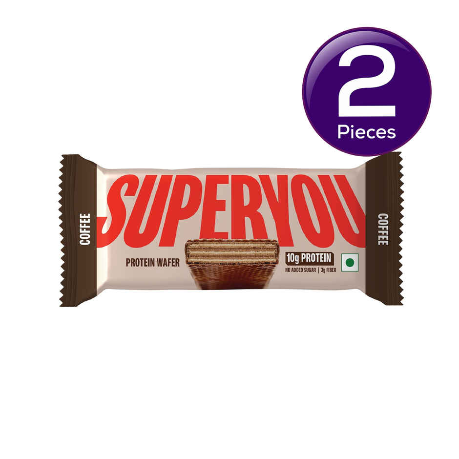Superyou Coffee Wafer Protein Bar Combo