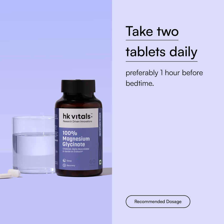 hk vitals Magnesium Glycinate | 1880mg