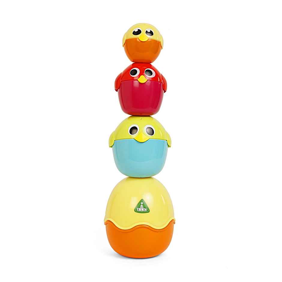 Hamleys ELC Stacking Chicks Multicolour 9M+