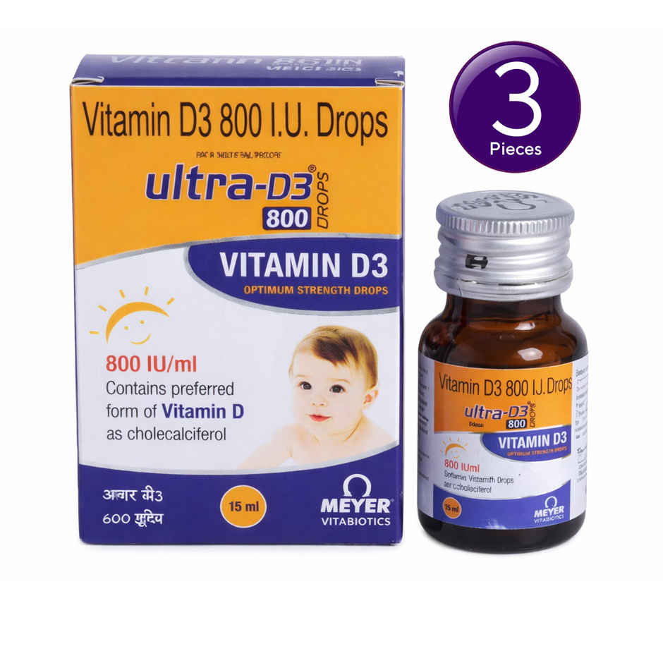 Ultra-D3 800IU Oral Drop Combo 