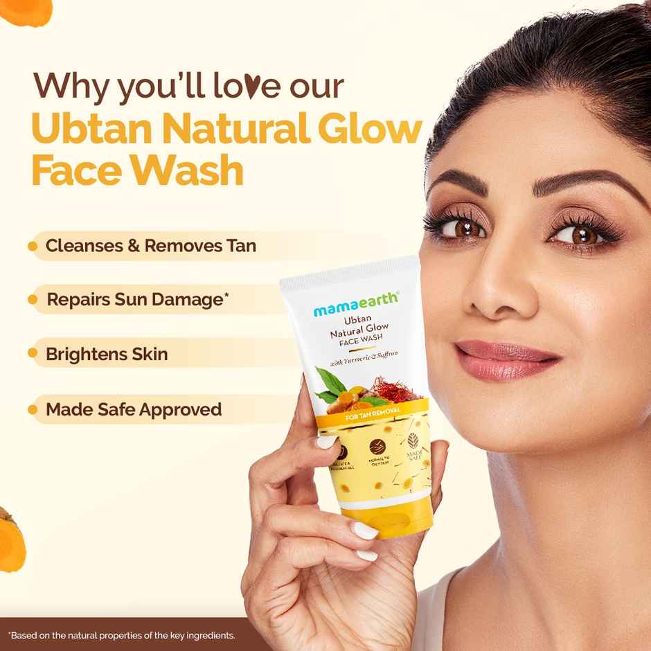 Mamaearth Ubtan Natural Face Wash