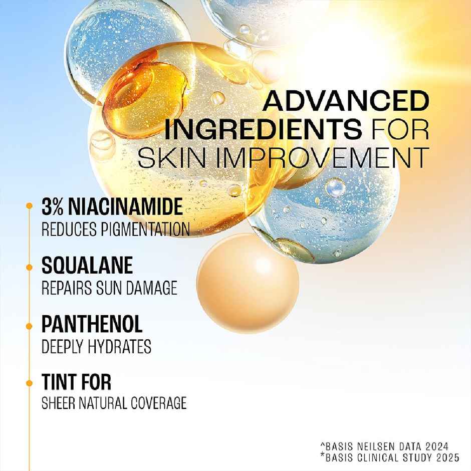 Lakme Sun Expert Tinted Sunscreen SPF 50 Pa +++ | Broad Spectrum Uva/B Protection | Blue Light