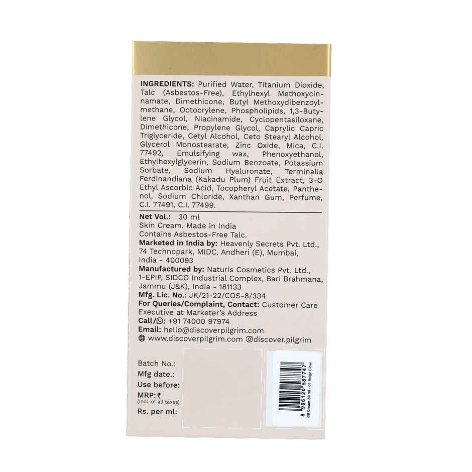 Pilgrim Bb Cream Beige Glow