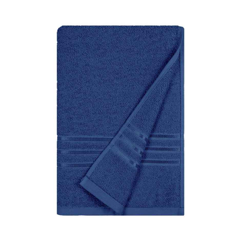 Home Elegance by My Trident Comfort Living Cotton Bath Towel | 28 in x 55 in | New Navy