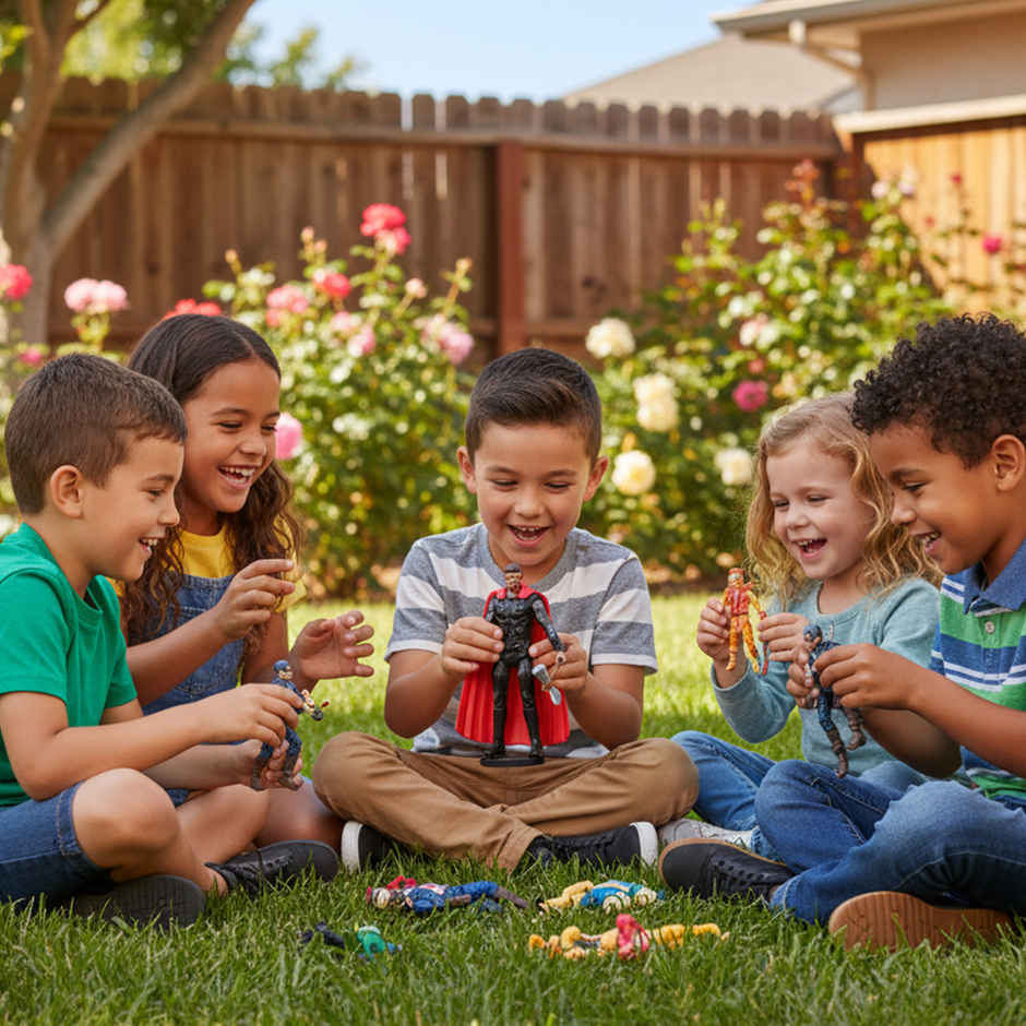 Striders Licensed Thor Mini Action Figure Super Hero Toy | 4 inch