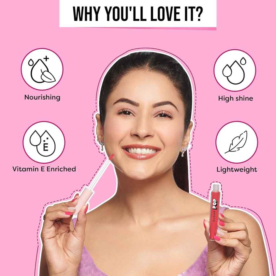 SUGAR POP High Shine Lip Gloss 02 Cotton Candy