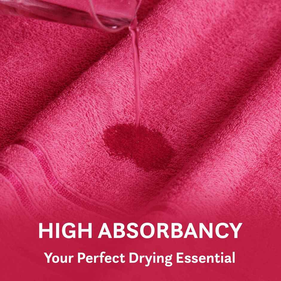 Mytrident Cotton Hand Towel | 400 GSM | Gym Towel Set - Candy Glow
