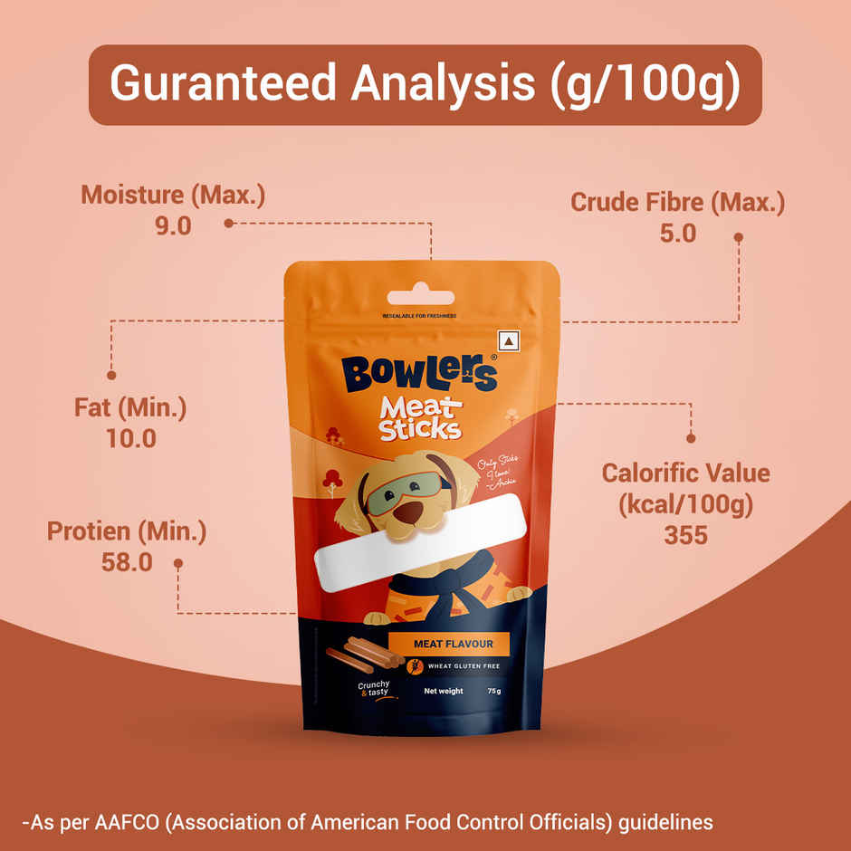 Bowlers Dog Meat Sticks