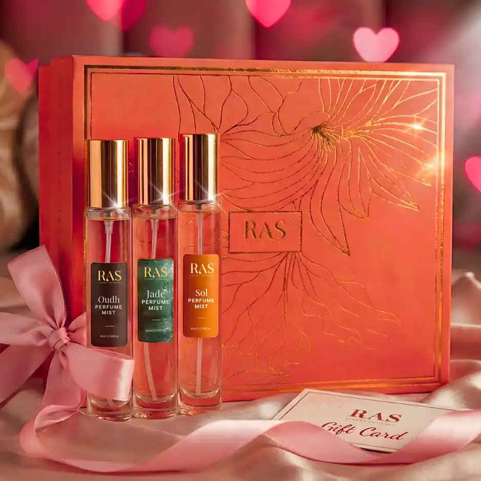 RAS Luxury Skincare Elements Perfume Gift Set | Gift for Mother's Day
