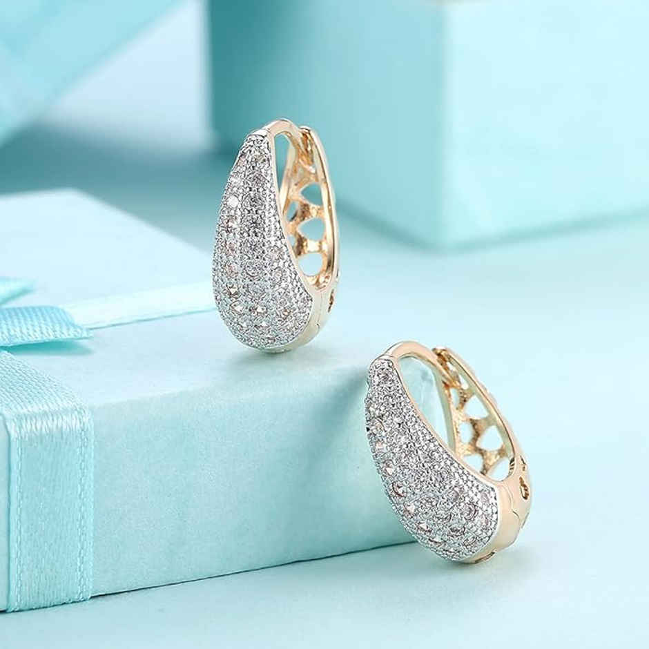 YouBella Jewellery Earrings for women Crystal Earrings for Girls and Women (YBEAR - 32498)