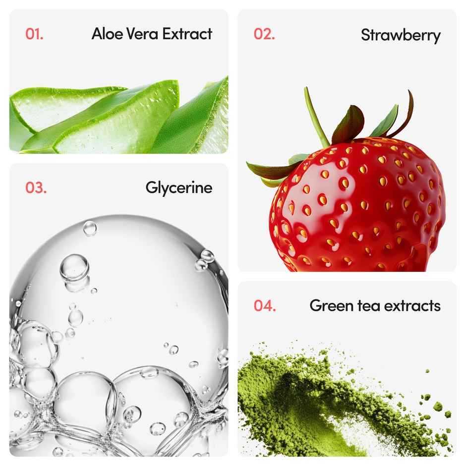 Bold Care Vibe Strawberry Water- Based Edible Lubricant