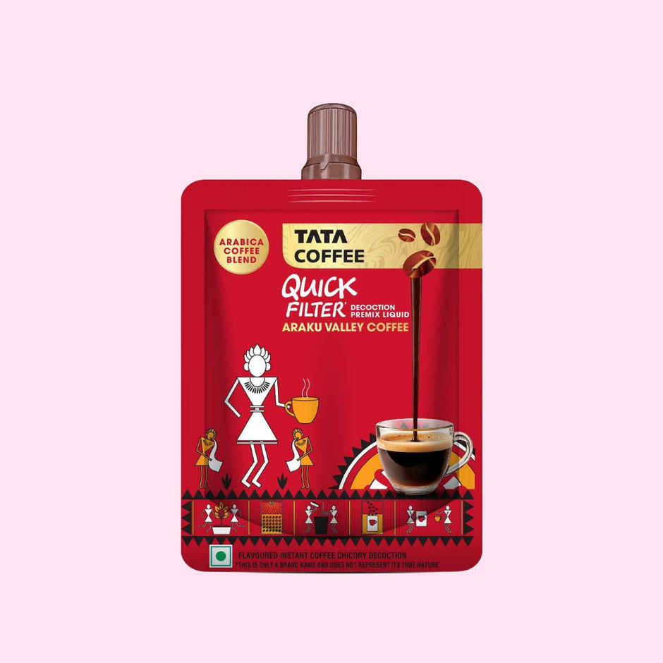 Tata Coffee Quick Filter Araku Valley Coffee Decoction Premix Liquid