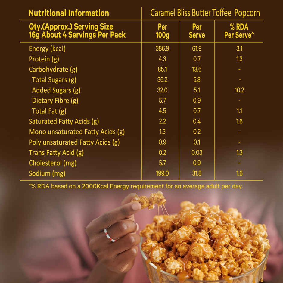 ACT II Butter Toffee Caramel Popcorn | On-the-Go Snacks | Sweet Munchies | Movie Treat