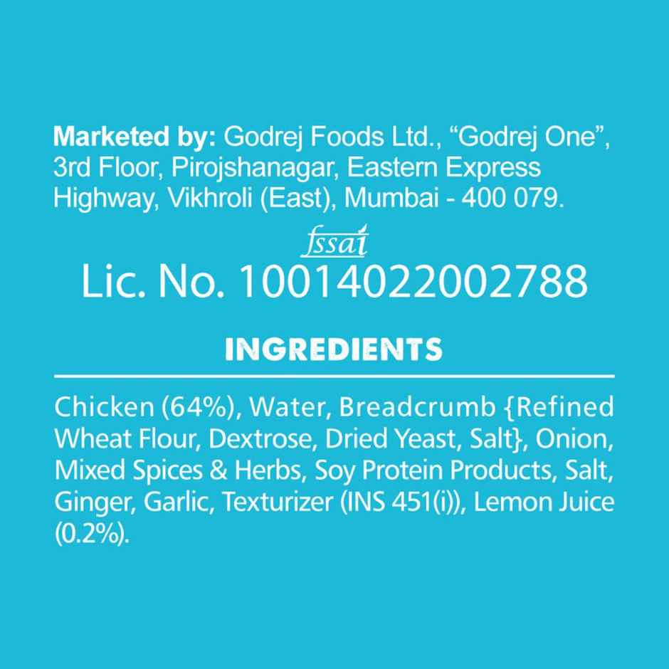 Godrej Yummiez Chicken Lucknowi Seekh Kebab