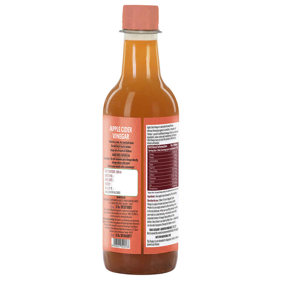 Disano Apple Cider Vinegar With Mother Vinegar Combo