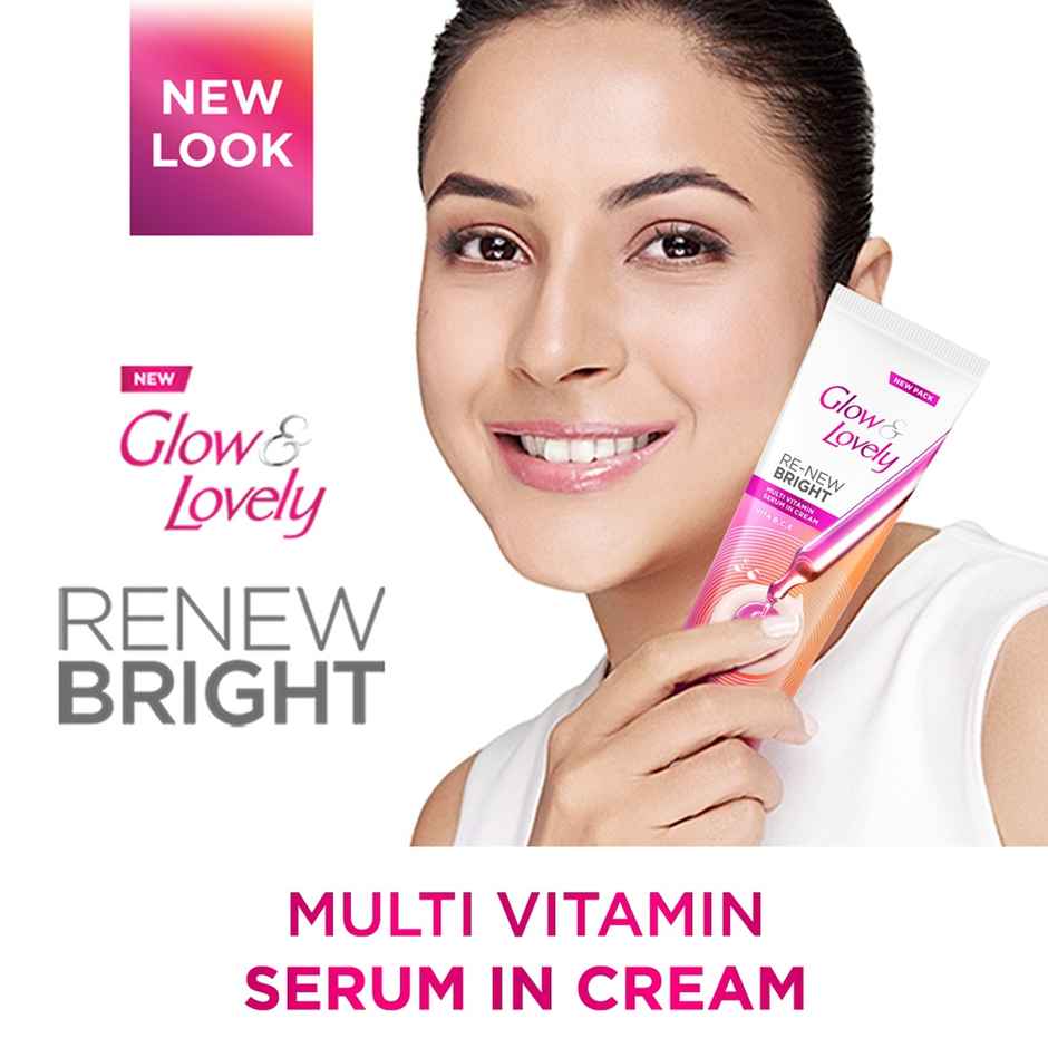 Glow & Lovely Re-New Bright Multivitamin Serum In Cream