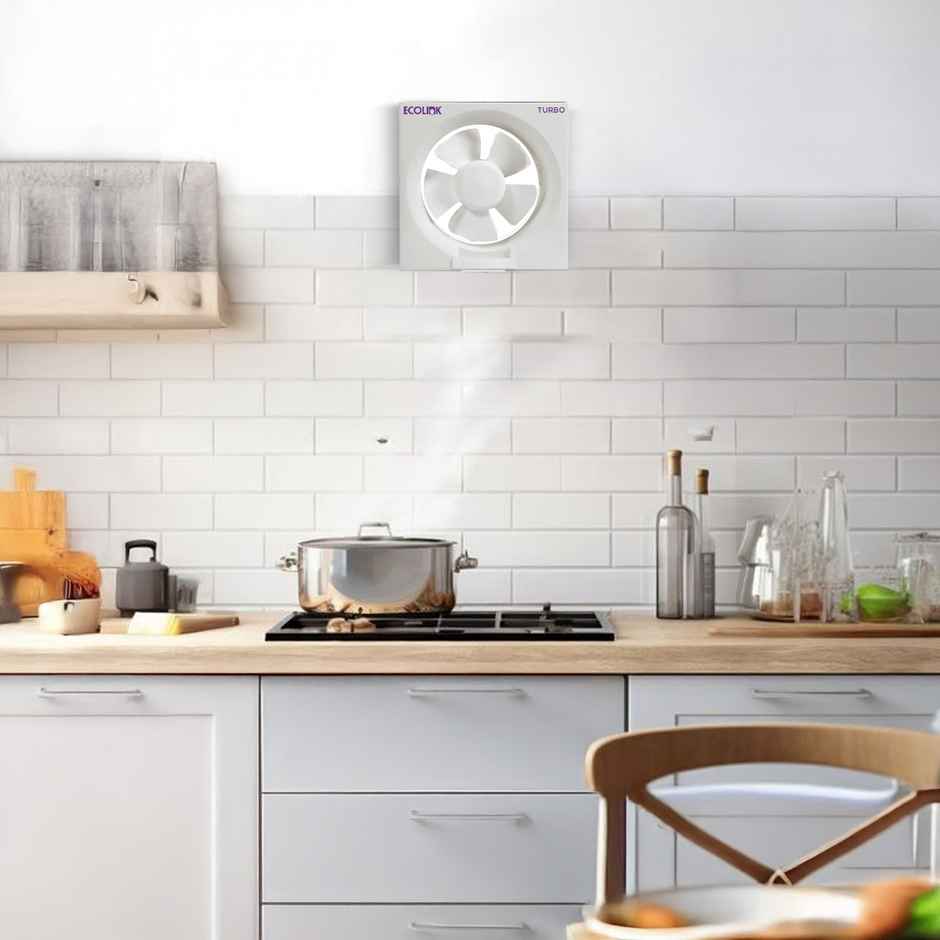 EcoLink Turbo Exhaust Fan | White - 250 mm