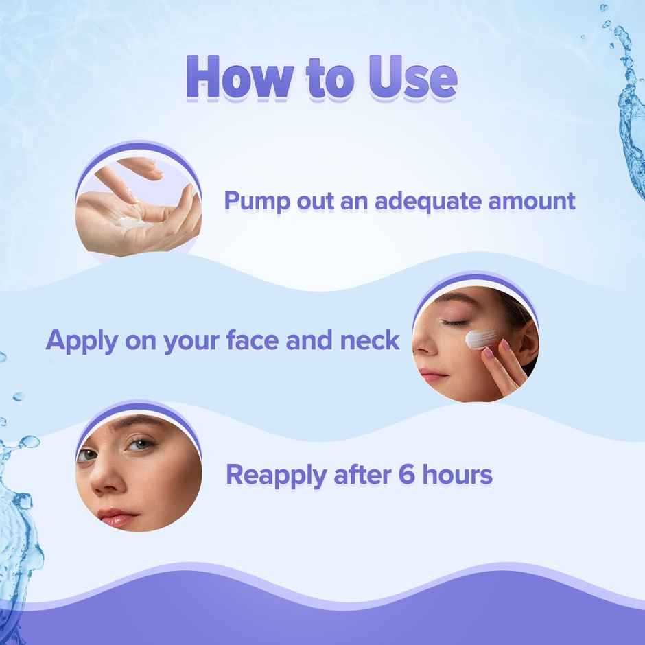 Aqualogica Illuminate+ Dewy Lightweight Sunscreen Gel SPF 50+ PA++++ for All Skin Types Combo