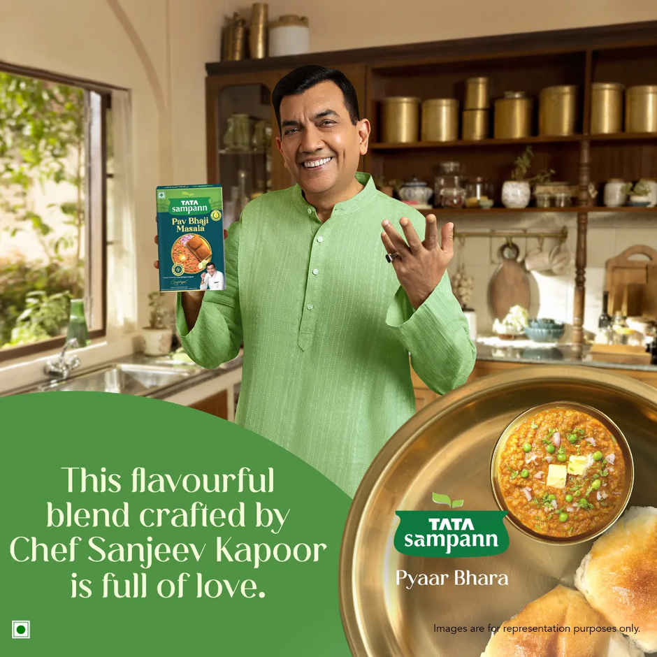 Tata Sampann Pav Bhaji Masala with Natural Oils Rich Aroma & Flavour Combo