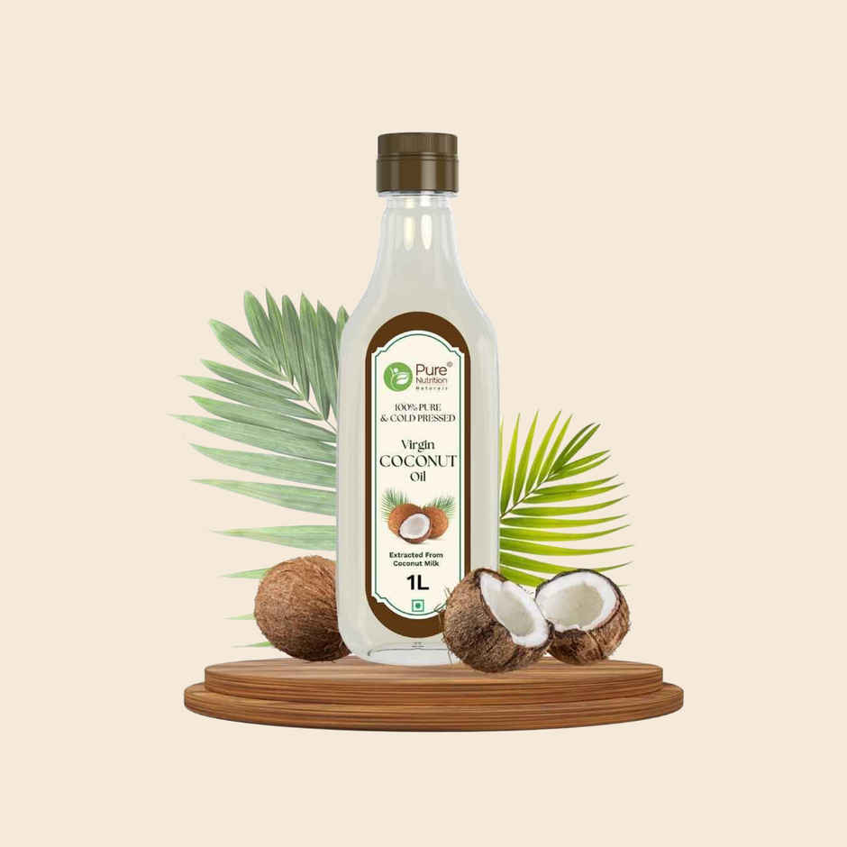 Pure Nutrition Virgin Coconut Oil | Cold Pressed | Cooking | Hair & Skin