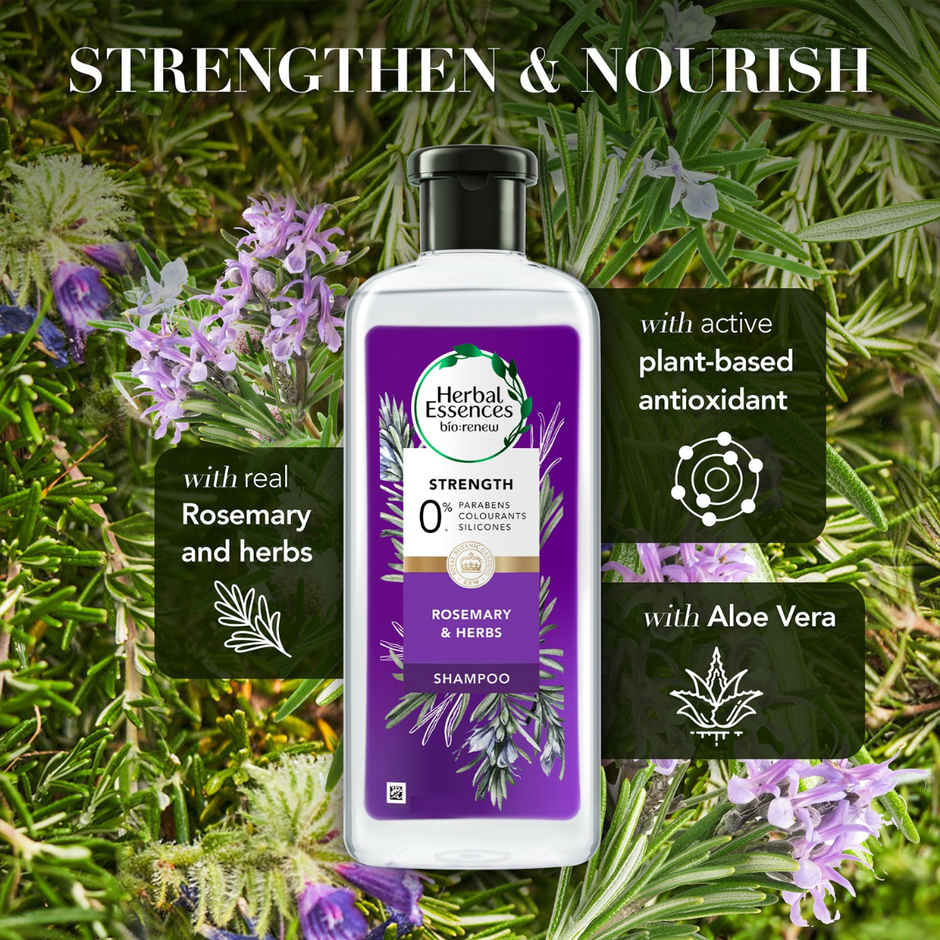 Herbal Essences bio:renew Rosemary and Herbs Shampoo, 400ml