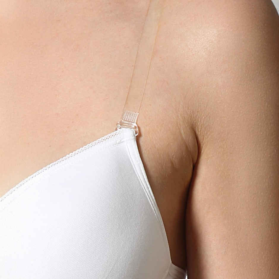 Van Heusen Women White Solid Anti Bacterial Wireless Bra |38B