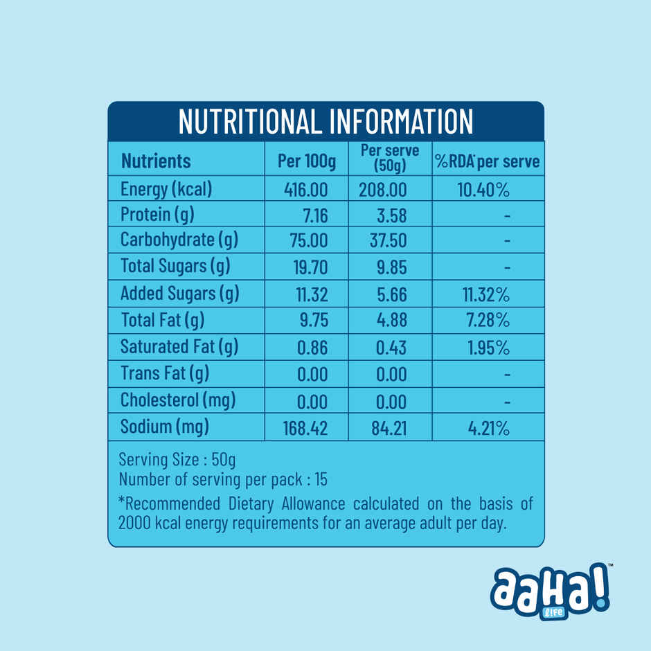 Aaha life Muesli Fruit Nuts & Seeds