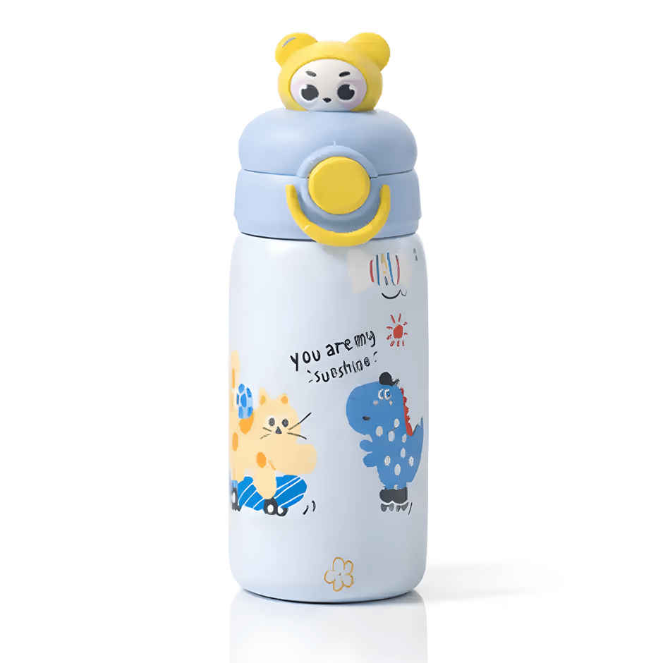 DesignLand You are my sunshine Water Bottle | Blue | 550 ml