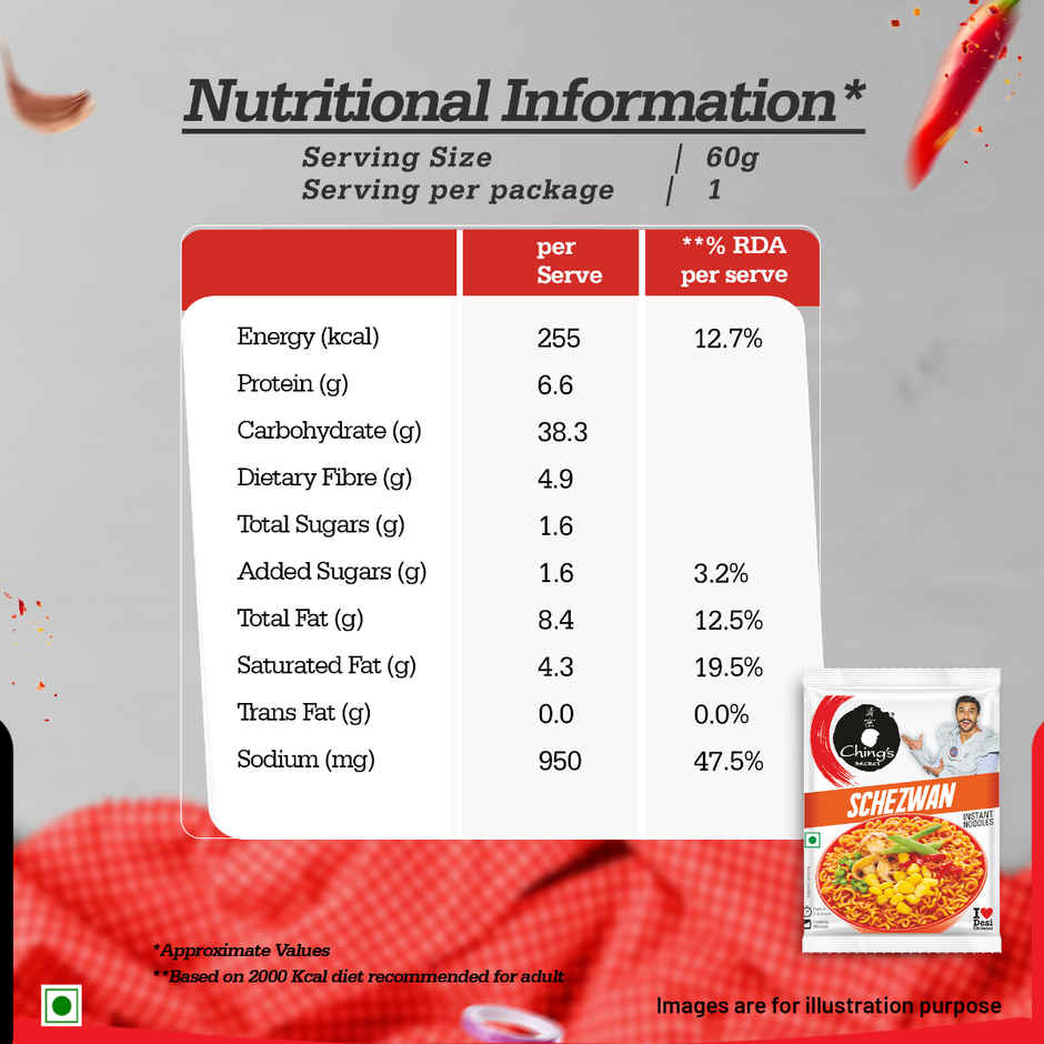 Ching's Secret Instant Schezwan Noodles
