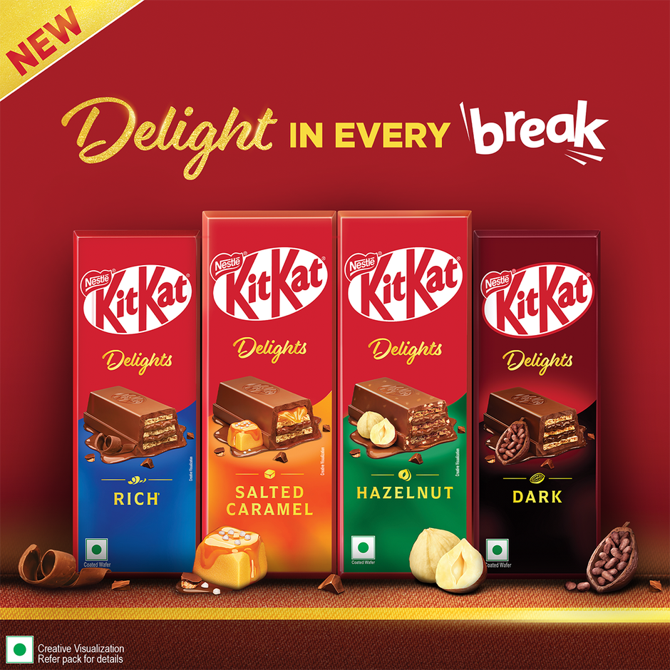 KitKat Delights Salted Caramel Chocolate