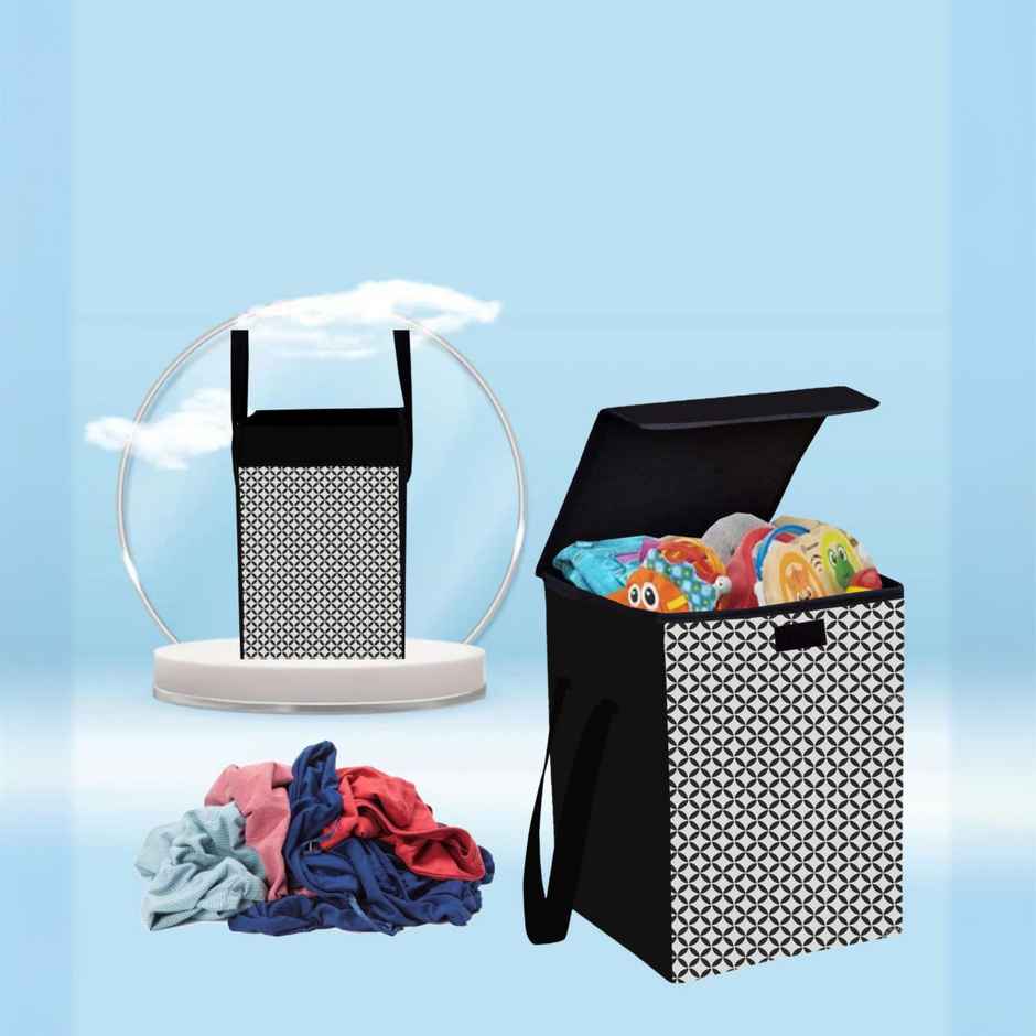 Capsicum Laundry Basket - 403 Multi Non Woven Small Basket - 40 cm