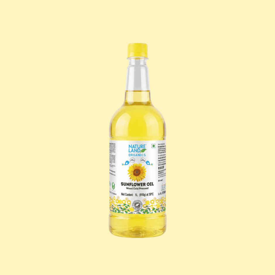 Natureland Organics Sunflower Cold Pressed Oil