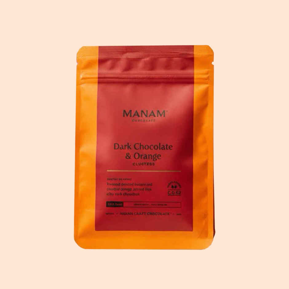 Manam Dark Chocolate & Orange Cluster