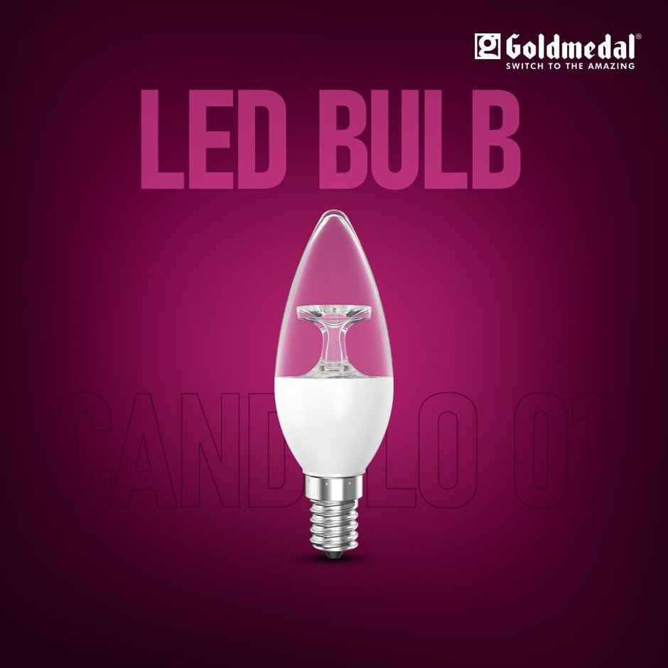 Goldmedal Candylo 01 Candle Bulb - Warm White