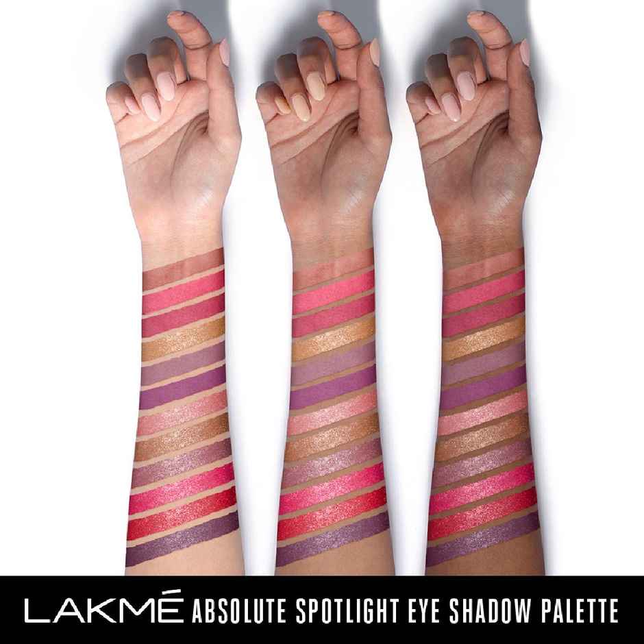 Lakme Spotlight Eye Shadow Palette | Smokin Glam