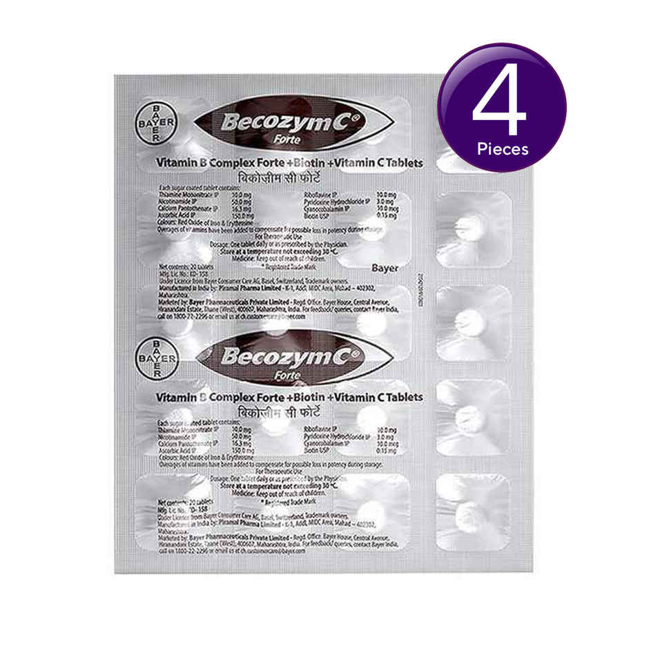 Becozym C Forte Tablet Combo 