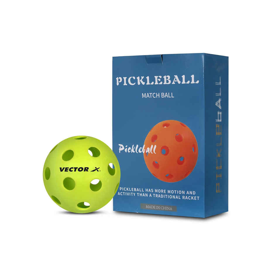 Vector X Pickleball-Softer Feel Recreational & Club Play Pickleball for Tournament Pk of 6, 26-Hole