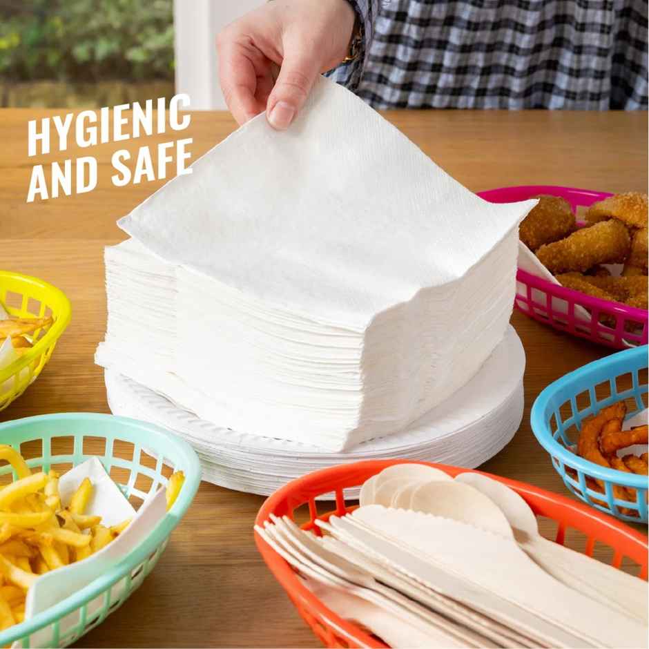 10'ON Lite Super Cocktail Tissue Napkins | 100 Pulls