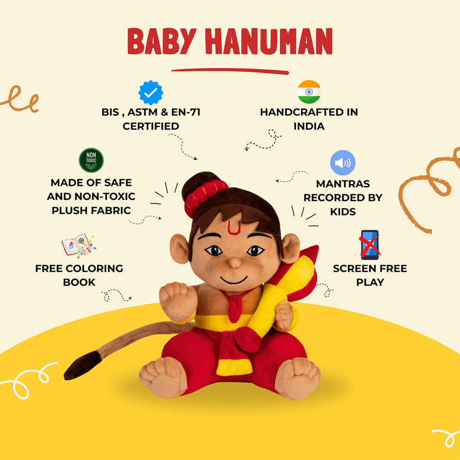 Panda's Box Mantra Chanting Baby Hanuman | Medium