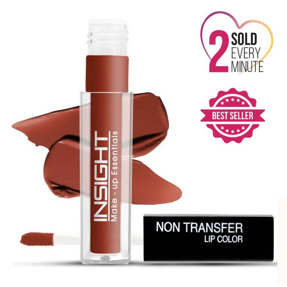 Insight Cosmetics Non Transfer Liquid Lipstick | Coffee Command | Cruelty Free