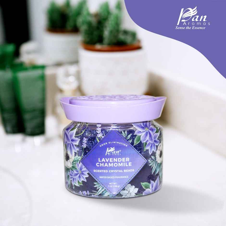 Pan Aromas Lavender Chamomile Gel-Beads Air Freshener