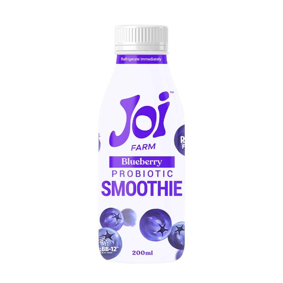 Joi Farm Blueberry Probiotic Yogurt Smoothie
